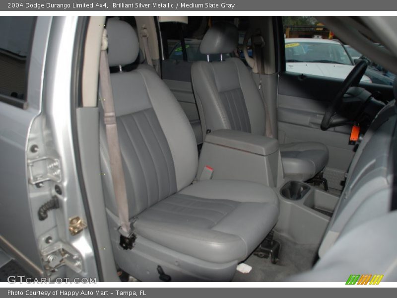 Brilliant Silver Metallic / Medium Slate Gray 2004 Dodge Durango Limited 4x4
