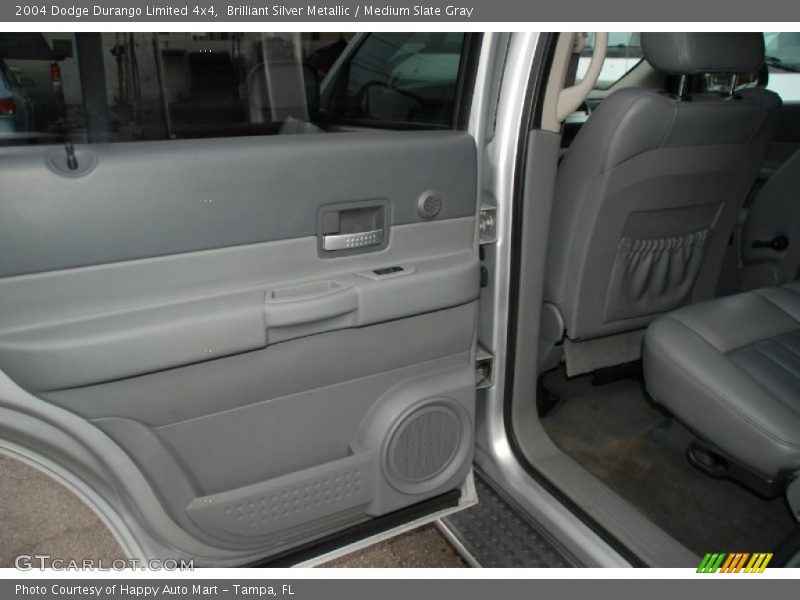 Brilliant Silver Metallic / Medium Slate Gray 2004 Dodge Durango Limited 4x4