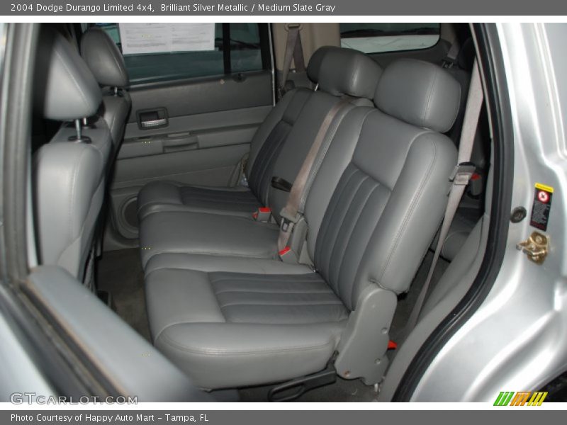 Brilliant Silver Metallic / Medium Slate Gray 2004 Dodge Durango Limited 4x4