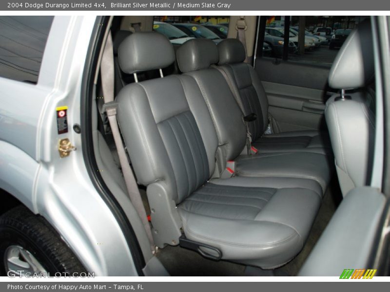 Brilliant Silver Metallic / Medium Slate Gray 2004 Dodge Durango Limited 4x4