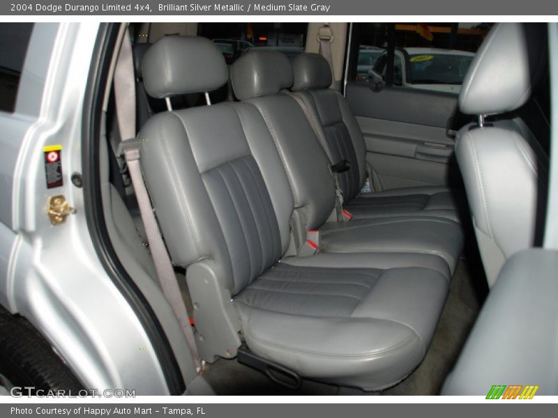 Brilliant Silver Metallic / Medium Slate Gray 2004 Dodge Durango Limited 4x4