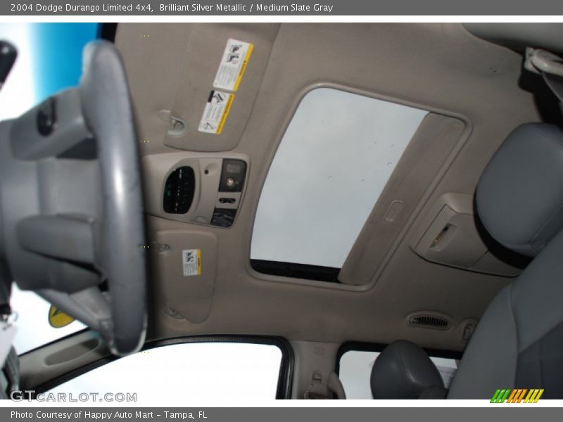 Brilliant Silver Metallic / Medium Slate Gray 2004 Dodge Durango Limited 4x4