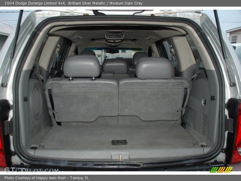 Brilliant Silver Metallic / Medium Slate Gray 2004 Dodge Durango Limited 4x4