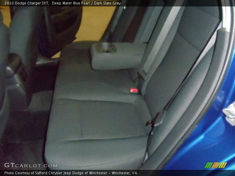 Deep Water Blue Pearl / Dark Slate Gray 2010 Dodge Charger SXT