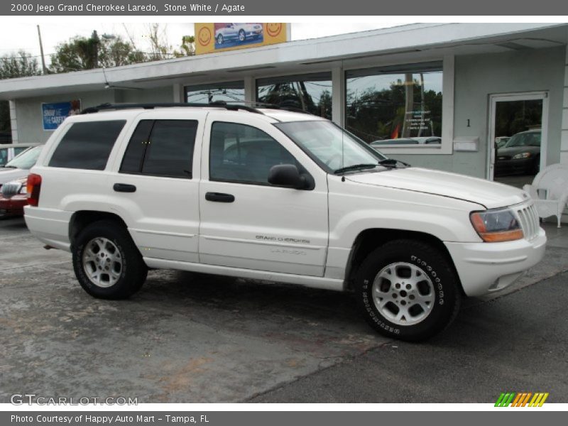 Stone White / Agate 2000 Jeep Grand Cherokee Laredo