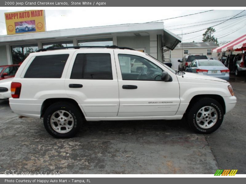 Stone White / Agate 2000 Jeep Grand Cherokee Laredo