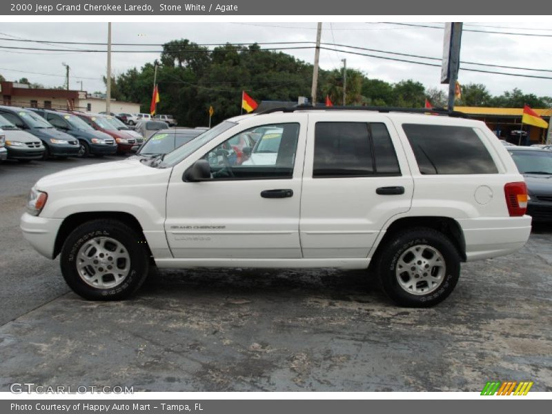 Stone White / Agate 2000 Jeep Grand Cherokee Laredo