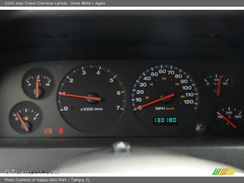 Stone White / Agate 2000 Jeep Grand Cherokee Laredo