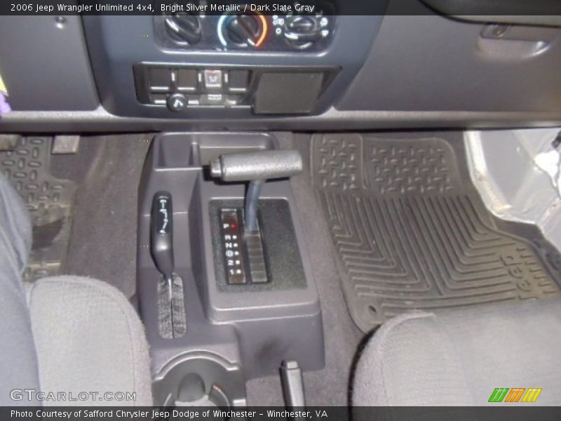 Bright Silver Metallic / Dark Slate Gray 2006 Jeep Wrangler Unlimited 4x4