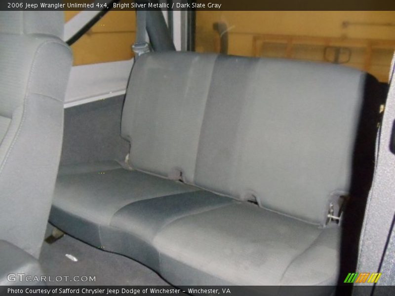 Bright Silver Metallic / Dark Slate Gray 2006 Jeep Wrangler Unlimited 4x4