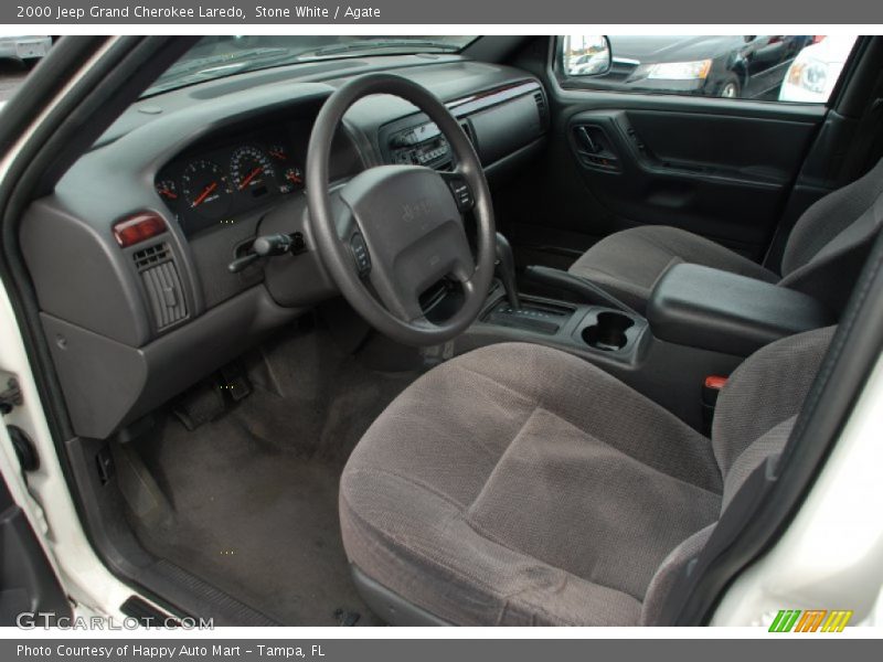 Stone White / Agate 2000 Jeep Grand Cherokee Laredo