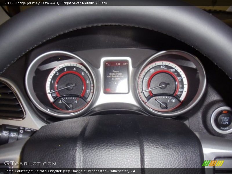  2012 Journey Crew AWD Crew AWD Gauges