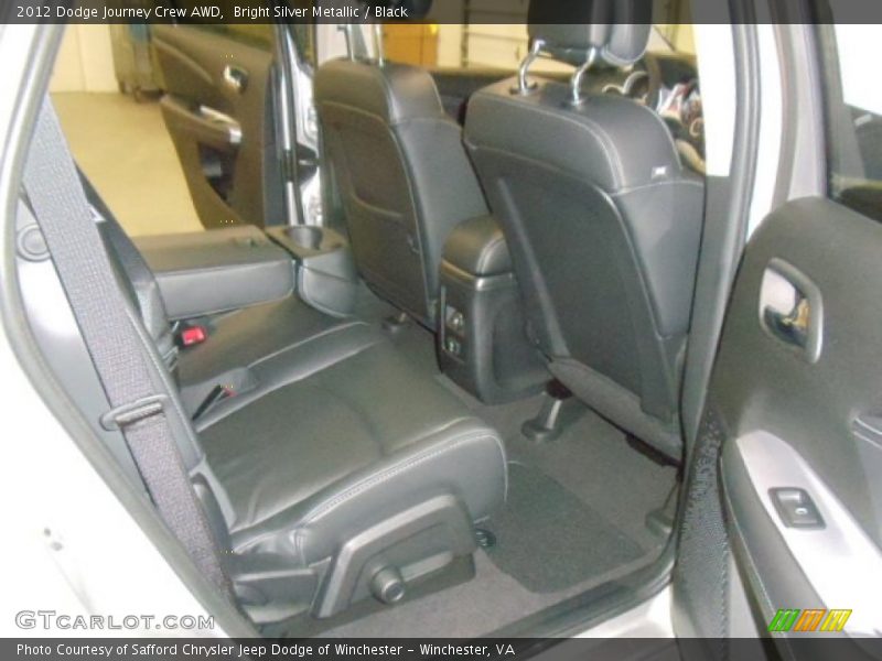 Bright Silver Metallic / Black 2012 Dodge Journey Crew AWD