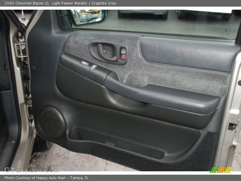 Light Pewter Metallic / Graphite Gray 2000 Chevrolet Blazer LS