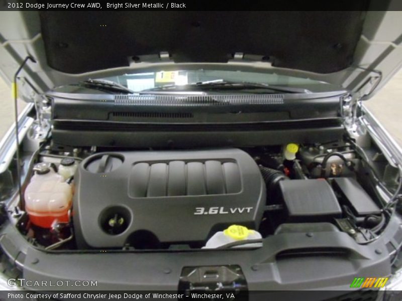  2012 Journey Crew AWD Engine - 3.6 Liter DOHC 24-Valve VVT Pentastar V6