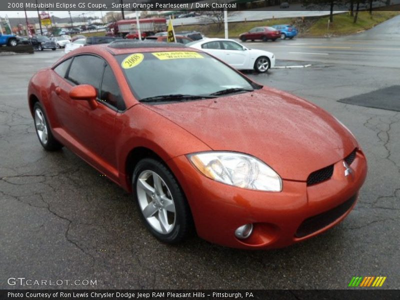 Front 3/4 View of 2008 Eclipse GS Coupe