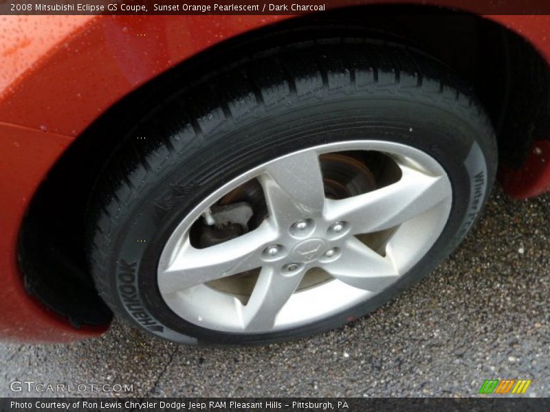 Sunset Orange Pearlescent / Dark Charcoal 2008 Mitsubishi Eclipse GS Coupe