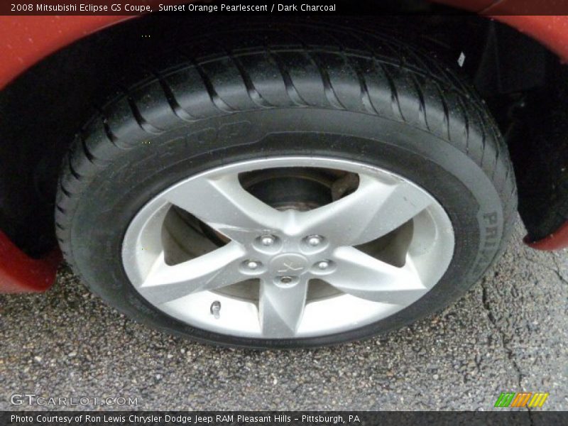 Sunset Orange Pearlescent / Dark Charcoal 2008 Mitsubishi Eclipse GS Coupe