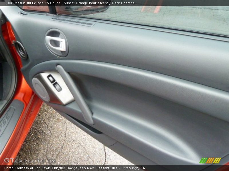 Sunset Orange Pearlescent / Dark Charcoal 2008 Mitsubishi Eclipse GS Coupe