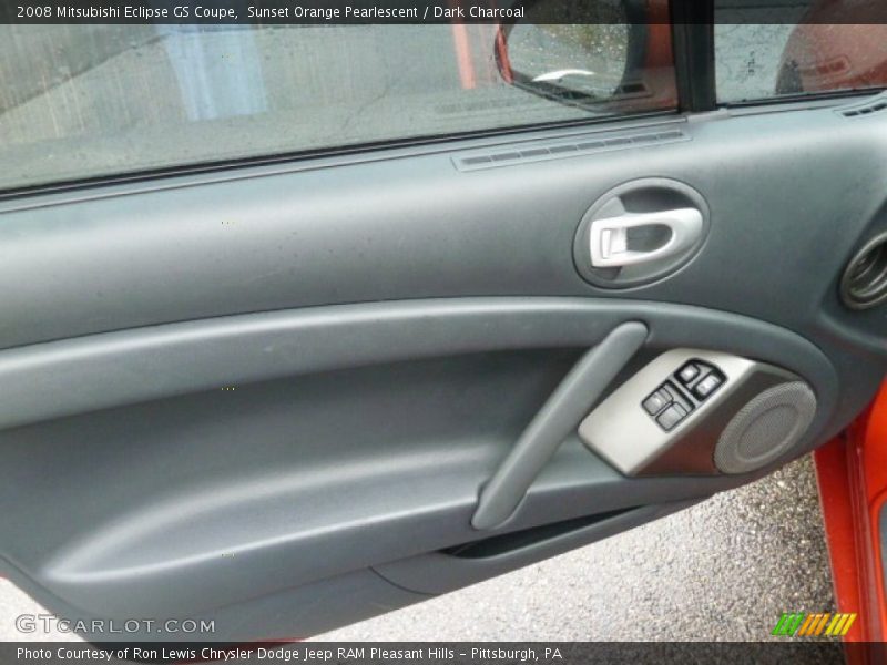 Sunset Orange Pearlescent / Dark Charcoal 2008 Mitsubishi Eclipse GS Coupe