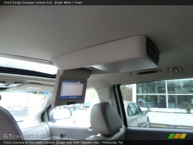 Bright White / Khaki 2004 Dodge Durango Limited 4x4