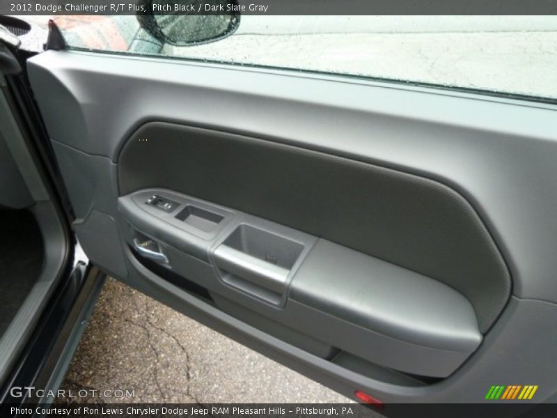 Pitch Black / Dark Slate Gray 2012 Dodge Challenger R/T Plus