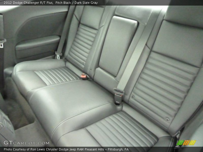 Pitch Black / Dark Slate Gray 2012 Dodge Challenger R/T Plus