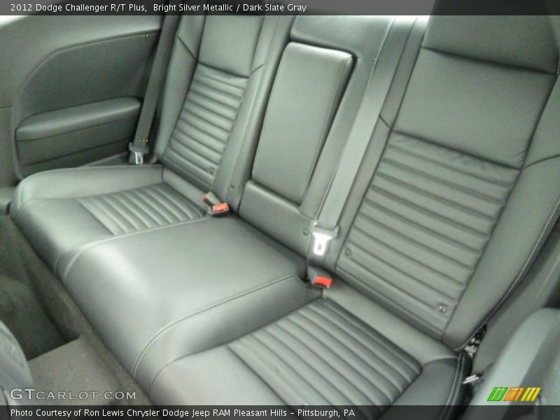Bright Silver Metallic / Dark Slate Gray 2012 Dodge Challenger R/T Plus