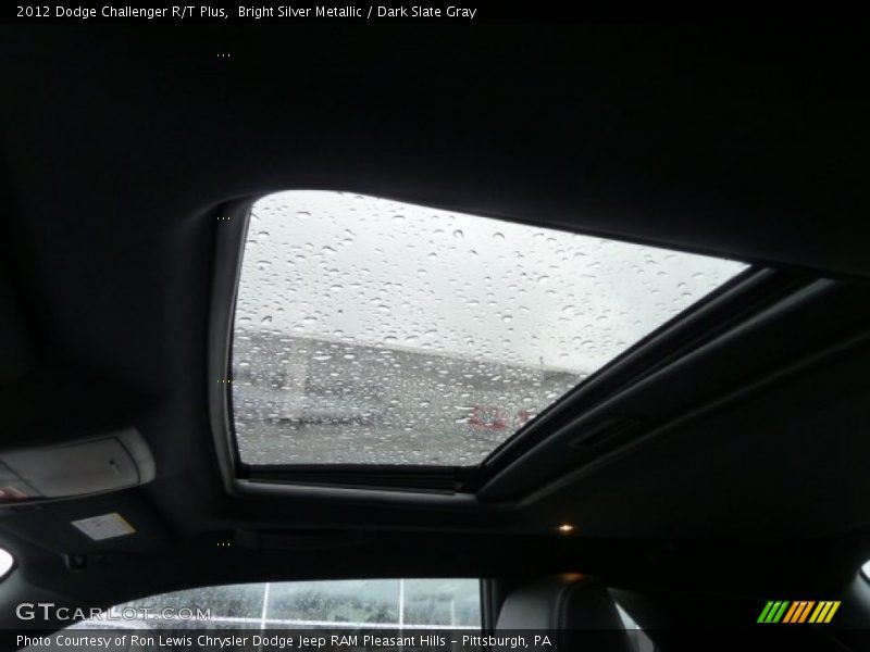 Bright Silver Metallic / Dark Slate Gray 2012 Dodge Challenger R/T Plus