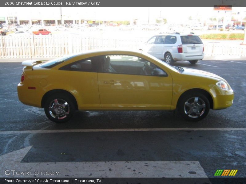 Rally Yellow / Gray 2006 Chevrolet Cobalt LS Coupe