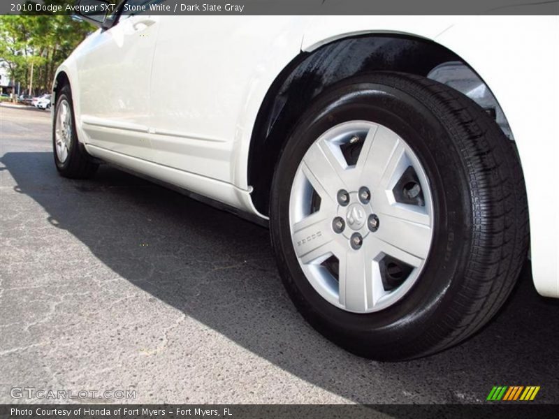 Stone White / Dark Slate Gray 2010 Dodge Avenger SXT