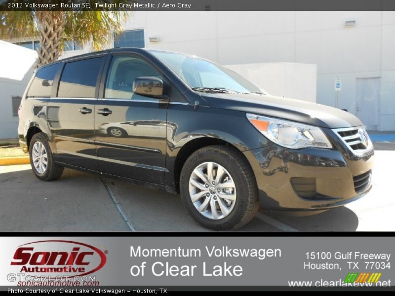 Twilight Gray Metallic / Aero Gray 2012 Volkswagen Routan SE