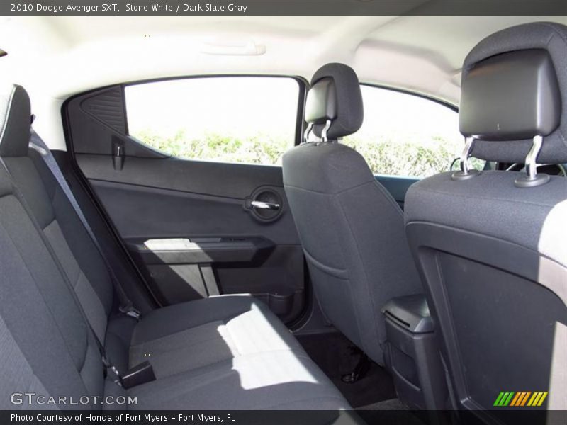 Stone White / Dark Slate Gray 2010 Dodge Avenger SXT