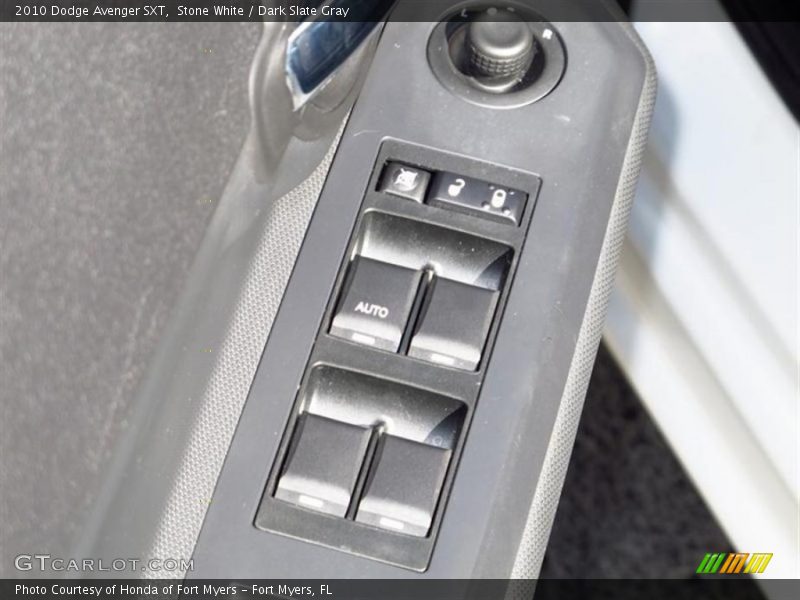 Stone White / Dark Slate Gray 2010 Dodge Avenger SXT