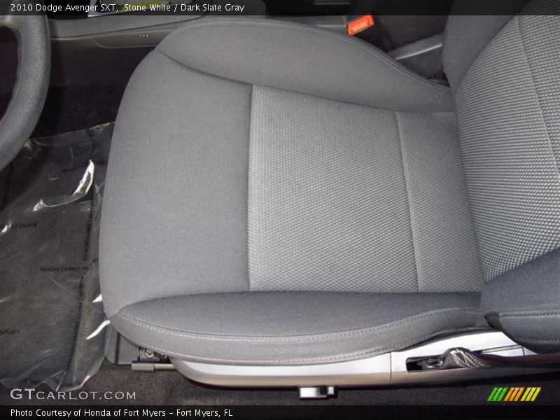 Stone White / Dark Slate Gray 2010 Dodge Avenger SXT