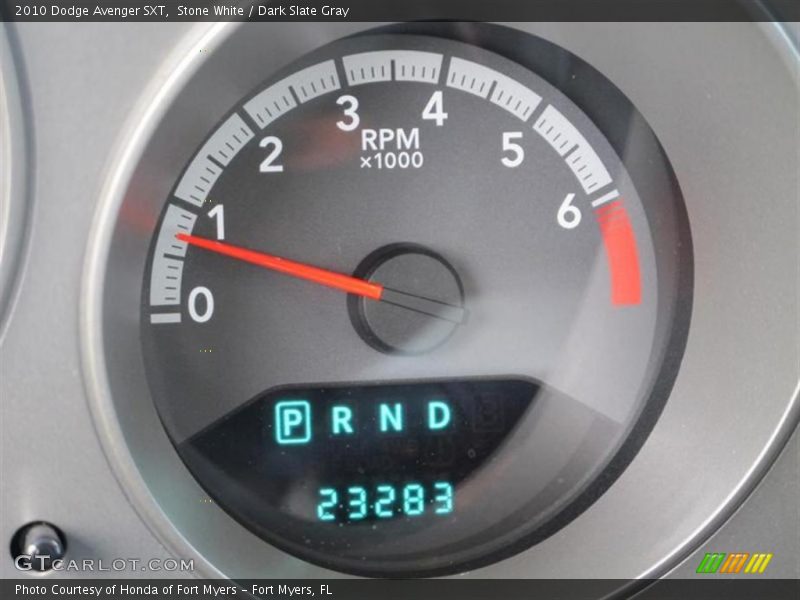 Stone White / Dark Slate Gray 2010 Dodge Avenger SXT