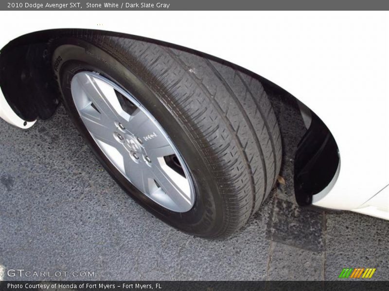 Stone White / Dark Slate Gray 2010 Dodge Avenger SXT
