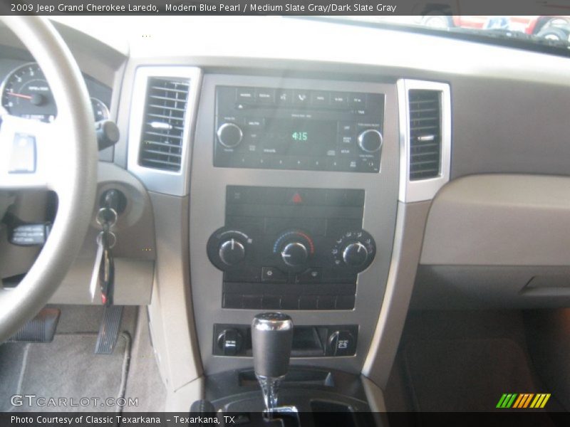 Modern Blue Pearl / Medium Slate Gray/Dark Slate Gray 2009 Jeep Grand Cherokee Laredo