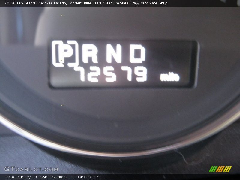 Modern Blue Pearl / Medium Slate Gray/Dark Slate Gray 2009 Jeep Grand Cherokee Laredo