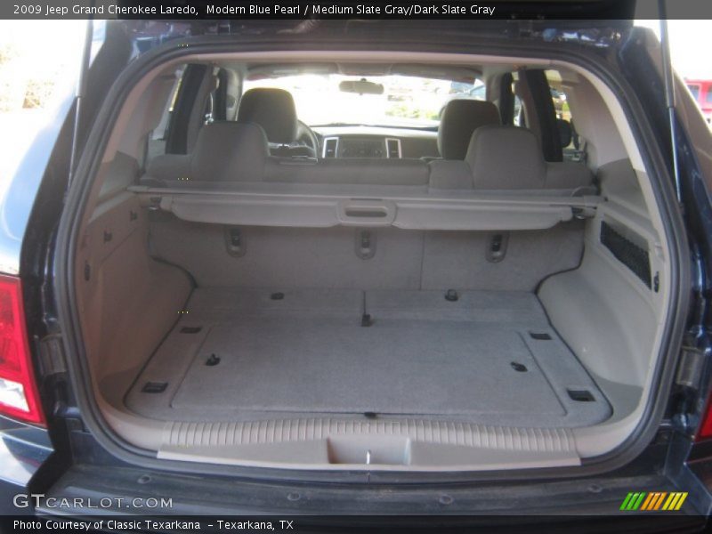 Modern Blue Pearl / Medium Slate Gray/Dark Slate Gray 2009 Jeep Grand Cherokee Laredo