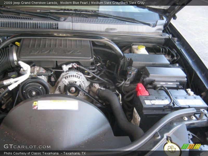 Modern Blue Pearl / Medium Slate Gray/Dark Slate Gray 2009 Jeep Grand Cherokee Laredo