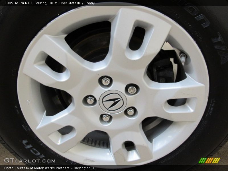 Billet Silver Metallic / Ebony 2005 Acura MDX Touring