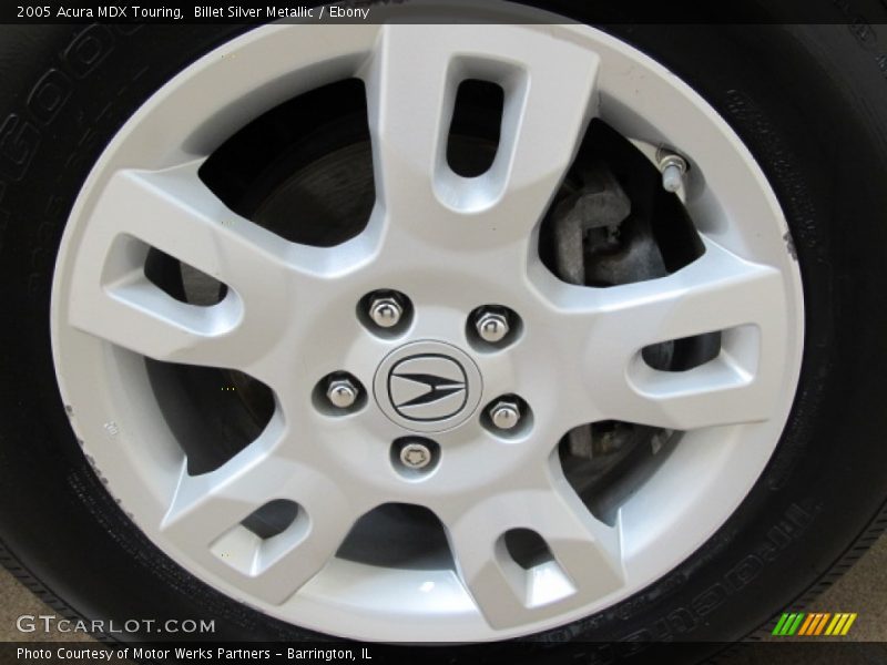 Billet Silver Metallic / Ebony 2005 Acura MDX Touring