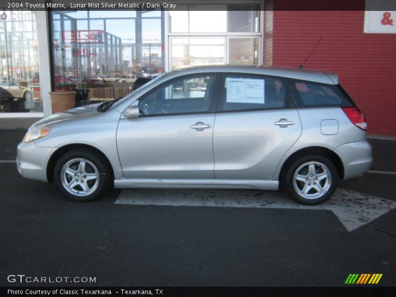 Lunar Mist Silver Metallic / Dark Gray 2004 Toyota Matrix