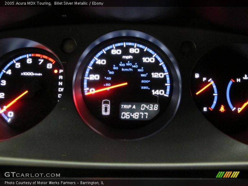 Billet Silver Metallic / Ebony 2005 Acura MDX Touring