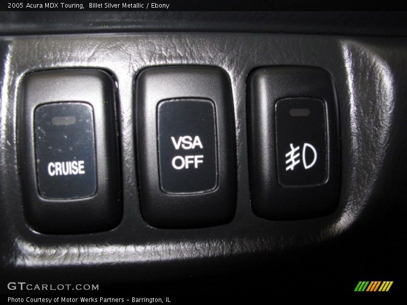 Billet Silver Metallic / Ebony 2005 Acura MDX Touring