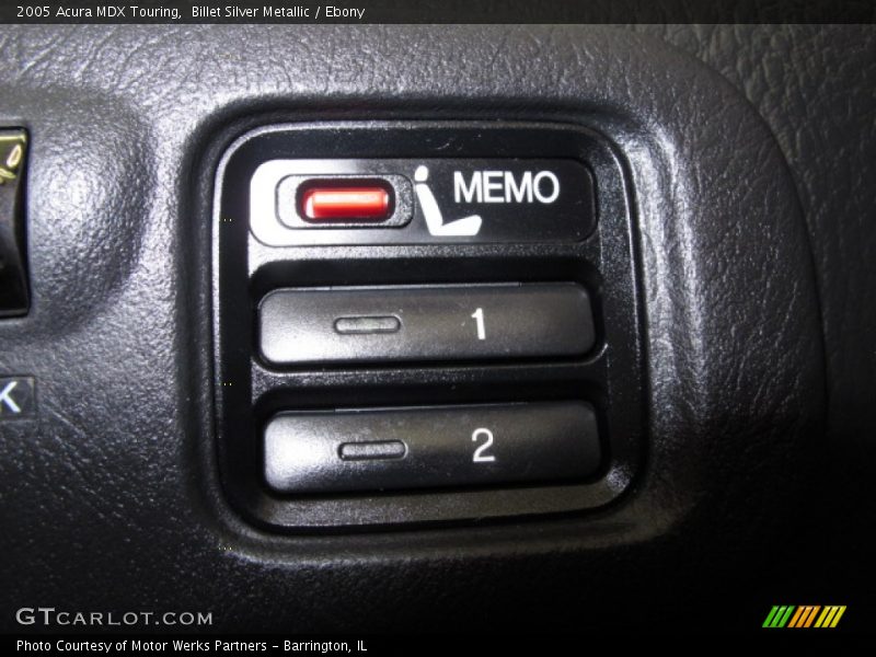 Billet Silver Metallic / Ebony 2005 Acura MDX Touring