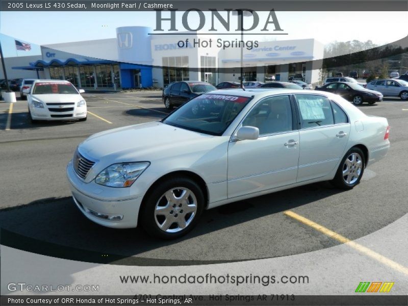 Moonlight Pearl / Cashmere 2005 Lexus LS 430 Sedan