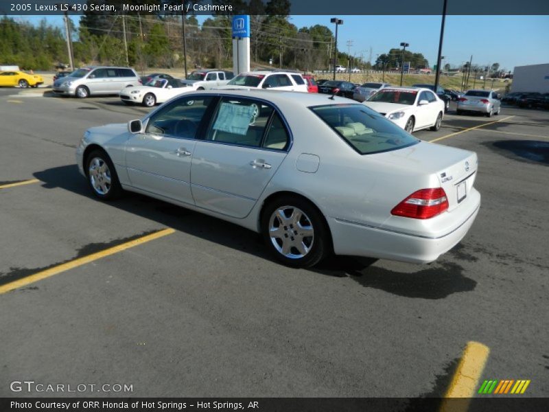 Moonlight Pearl / Cashmere 2005 Lexus LS 430 Sedan