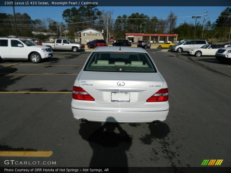 Moonlight Pearl / Cashmere 2005 Lexus LS 430 Sedan